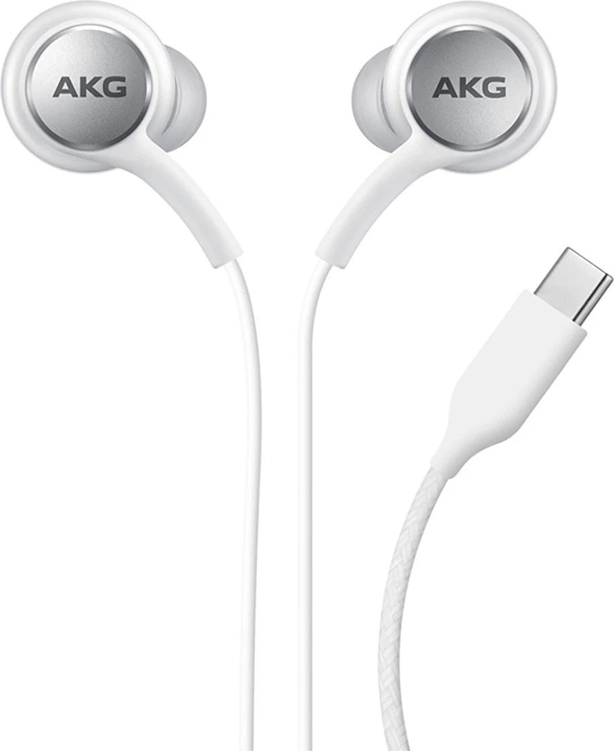 Kufje Samsung EO-IC100BWE by AKG, USB-C, 1.2m, të bardha