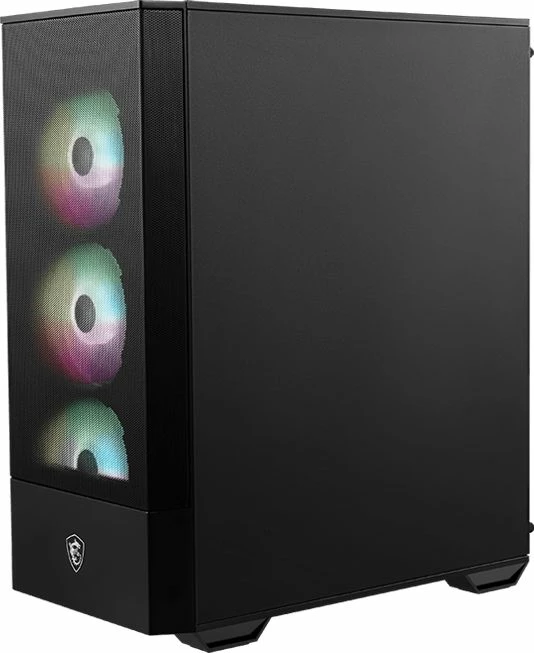 Kasë MSI MAG Forge 112R ARGB Midi Tower ATX, tempered glass, pa furnizues rryme, e zezë
