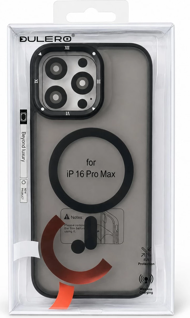 Mbrojtëse DULERO për iPhone 15 Pro Max - me MagSafe, Mbrojtje e Plotë dhe Dizajn Premium për Kamerën