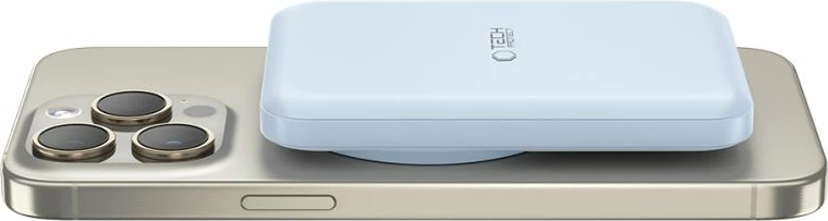 Powerbank Tech-Protect LifeMag PB10, 5000mAh, MagSafe, USB-C, Blu
