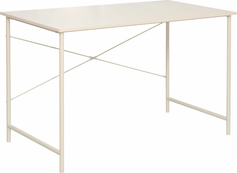 Tavolinë pune POPULAR, ngjyrë krem, 120x60x75cm