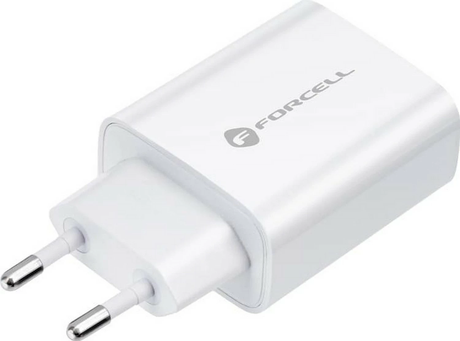 Karikues Forcell F-ENERGY TFK-TC-20WPD, 20W, USB Type-C, kabllo Type-C në Lightning, bardhë