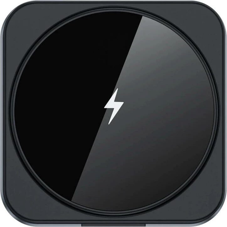 Kasë docking Blitzwolf BW-TH17 9-në-1 me karikues wireless 15W, Alumini, USB-C, E zezë