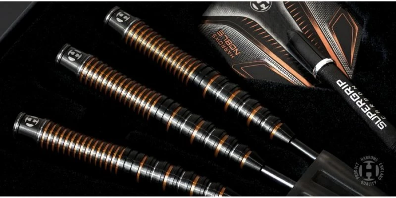 Shigjeta darts Harrows, unisex, të zeza [Pesha: 25 g]