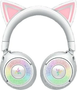 Kufje Razer Kraken Kitty V3 Pro, wireless, RGB, të bardha
