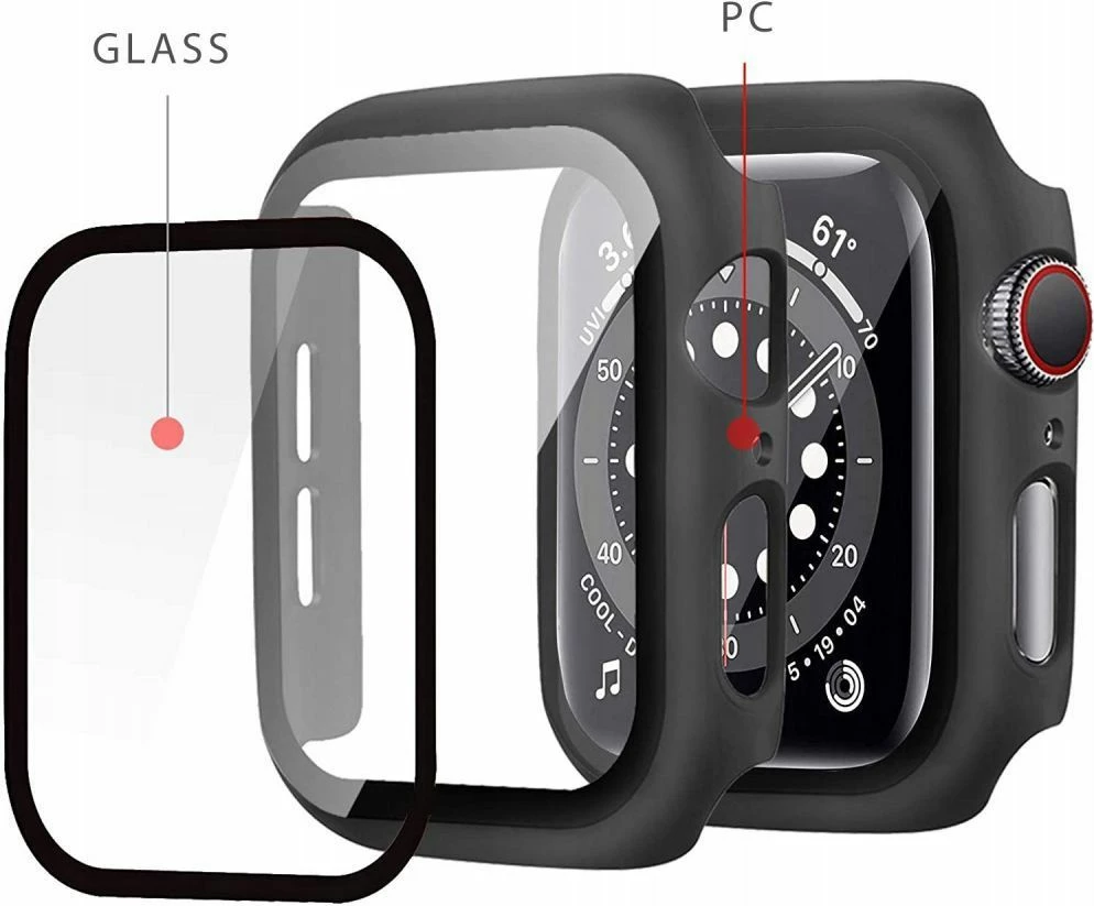 Mbështjellës Tech-Protect Defense360 për Apple Watch Ultra 1/2 (49mm), Transparent
