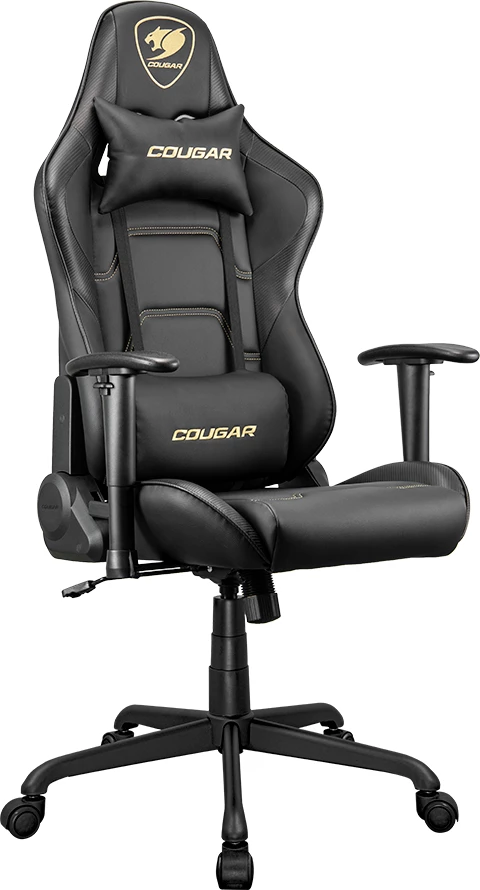 Karrige gaming COUGAR Armor Elite Royal, mbështetëse 2D, kënd 160°, max 120 kg, zezë/jeshile
