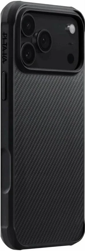 Mbështjellës Pitaka Aramid ProGuard KI1701MGPM për iPhone 17 Pro Max, MagSafe, aramid/TPU, i zi/gri
