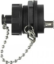 Lidhëse industriale USB GoodConnections S4, USB 2.0 A-A, me kapak mbrojtës, e zezë
