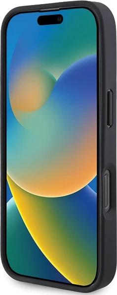 Mbështjellës Mercedes MB Curved Stitches për iPhone 16 Pro Max, Lëkurë, Kafe