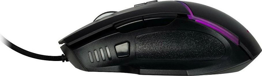 Maus gaming Inter-Tech AC GT-100, me kabllo, me ndriçim LED, i zi