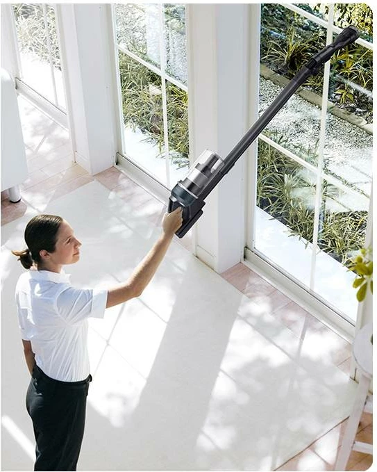 Fshesë pa kabllo, Samsung VS20C852FTB/GE Jet 85 Premium, 0.8 l, HexaJet motor, Moist Cyclone