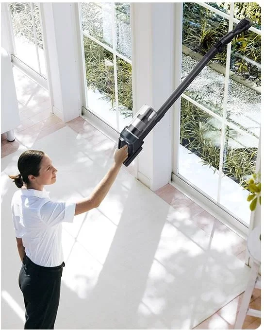 Fshesë pa kabllo, Samsung VS20C852FTB/GE Jet 85 Premium, 0.8 l, HexaJet motor, Moist Cyclone