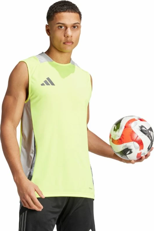 Fanellë pa mëngë për meshkuj adidas, e gjelbër [Madhësia: XXL]