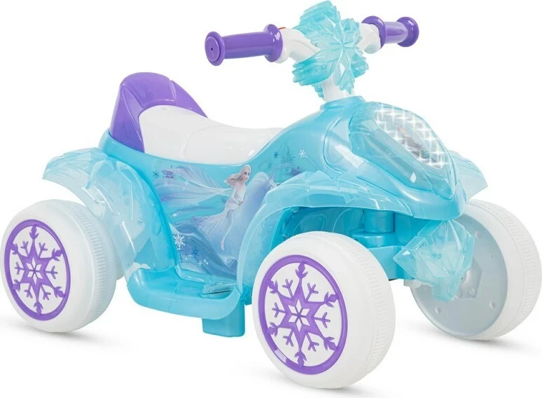 Quad elektrik për fëmijë Huffy Frozen 19035W, 7.2V, shumëngjyrësh