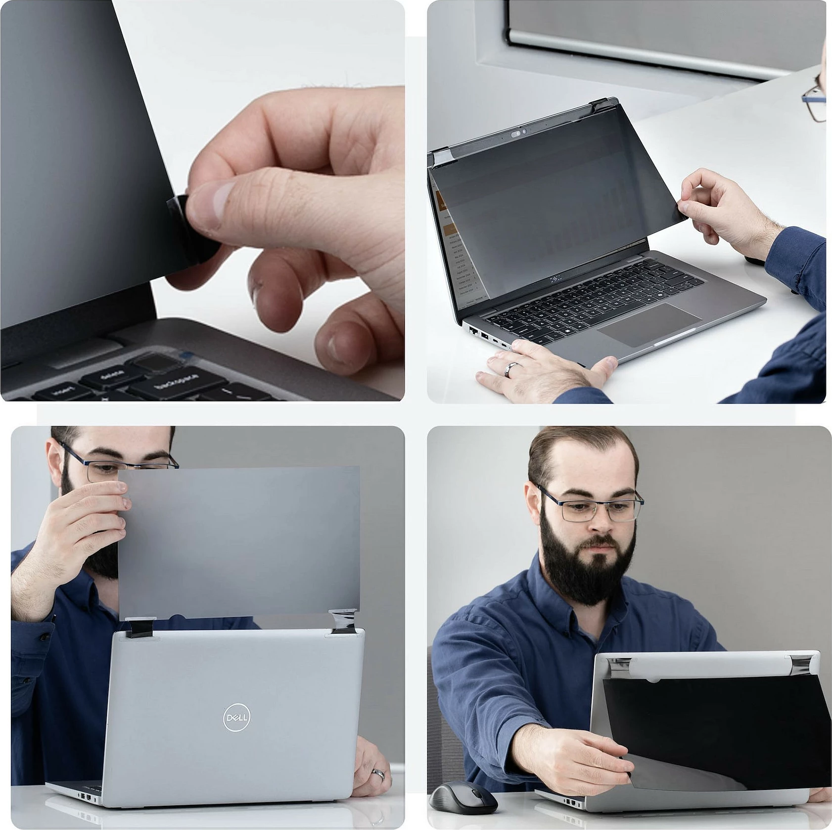 Filtër privatësie për laptop StarTech 15.6", 16:9, anti-reflektim, filtër dritë blu, i zi