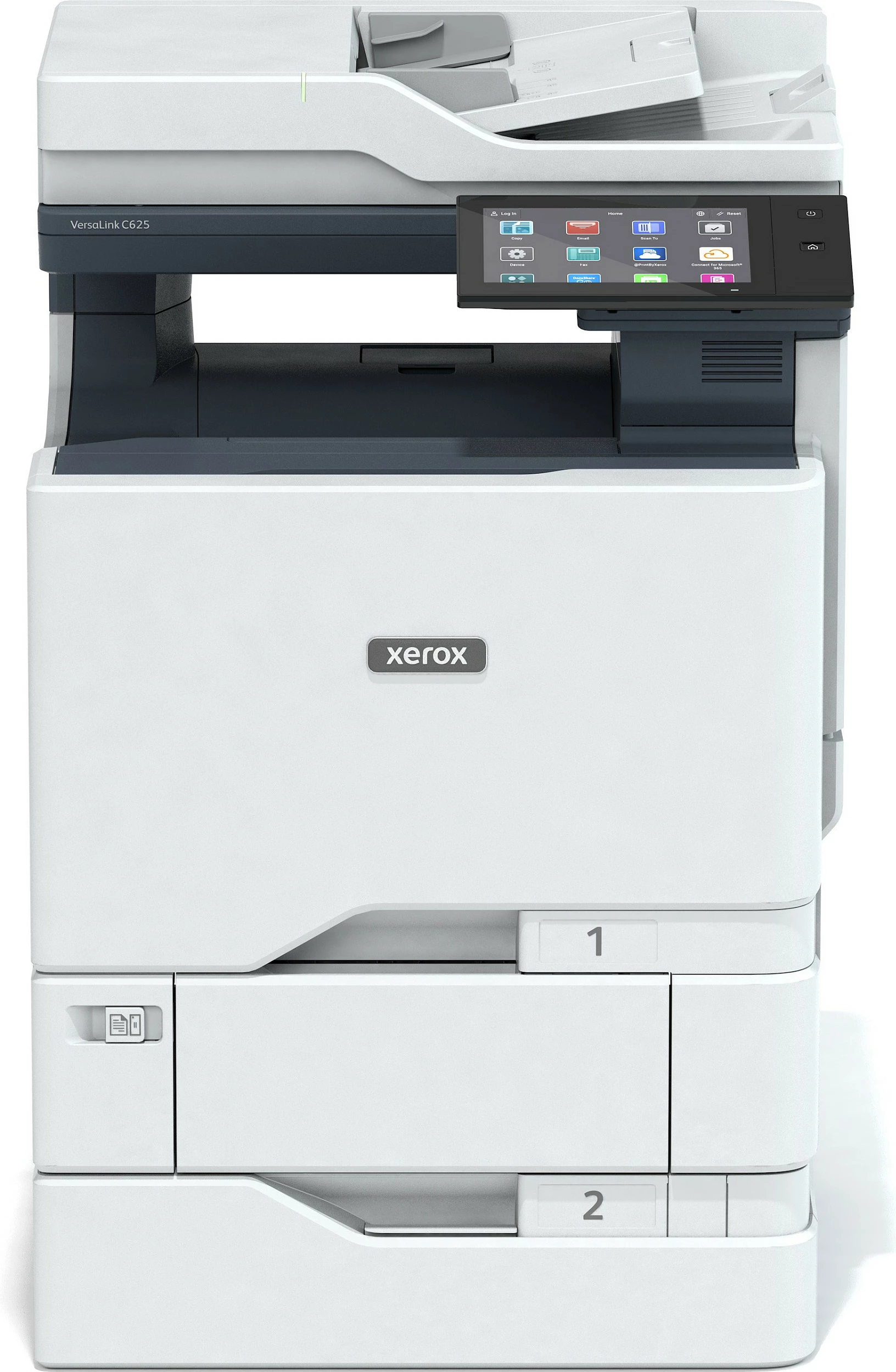 Printer multifunksional Xerox VersaLink C625DN, kolor, USB/LAN, skanim & printim duplex, gri/kaltër