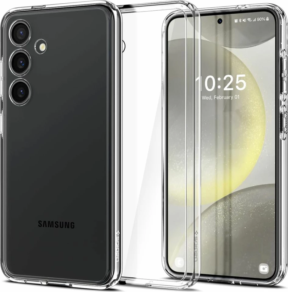 Mbështjellës Spigen Ultra Hybrid për Samsung Galaxy S24, Transparent