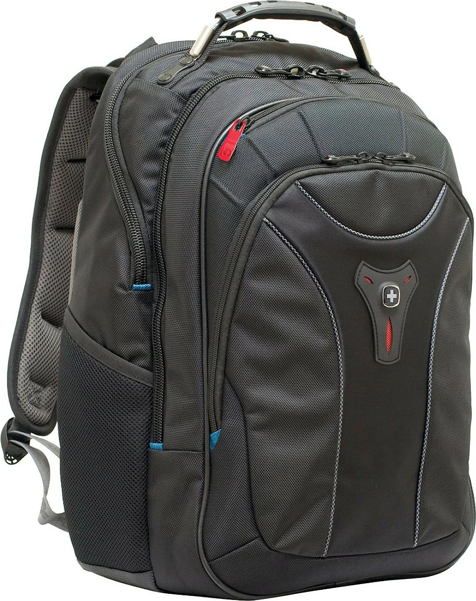 Çantë shpine për laptop Wenger/SwissGear 600637, 17", 30 L, e zezë
