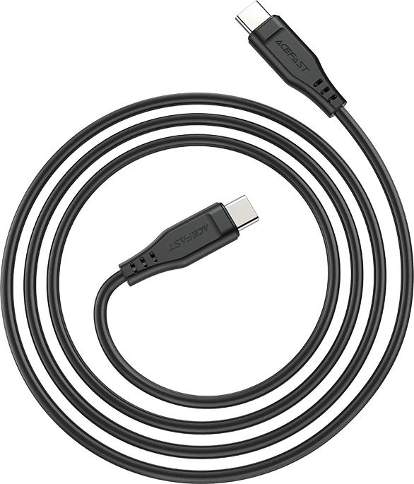 Kabllo Acefast C3-03 USB-C në USB-C, 1.2m, 60W, e bardhë