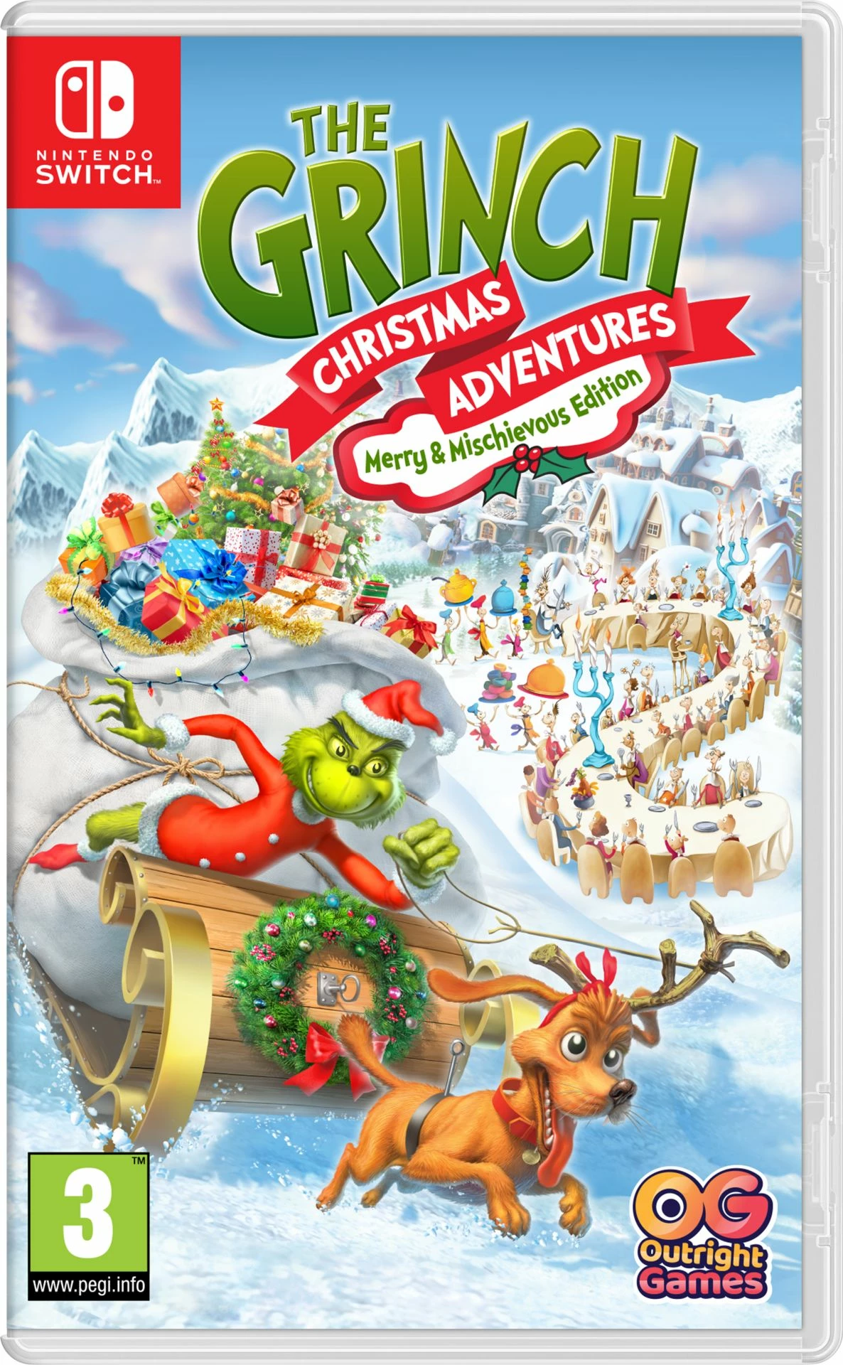 Lojë Nintendo Switch Outright Games The Grinch: Christmas Adventures Merry & Mischievous Edition