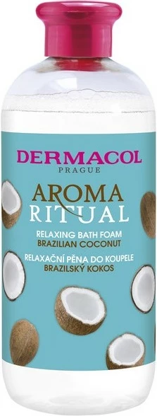 Shkumë për banjë për femra Dermacol Aroma Ritual Relaxing Bath Foam Brazilian Coconut, 500ml