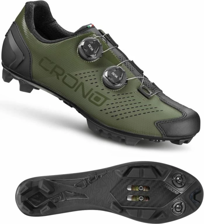 Atlete biçiklete Crono, të gjelbra