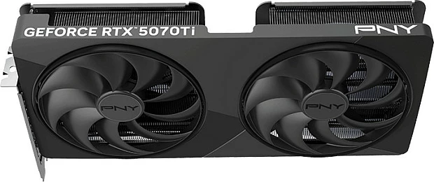 Kartelë grafike PNY GeForce RTX 5070 Ti D7 Slim OC, 16GB GDDR7, e zezë