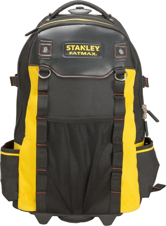Çantë shpine për vegla me rrota Stanley Fatmax 1-79-215 36x23x54 cm, e zezë/verdhe