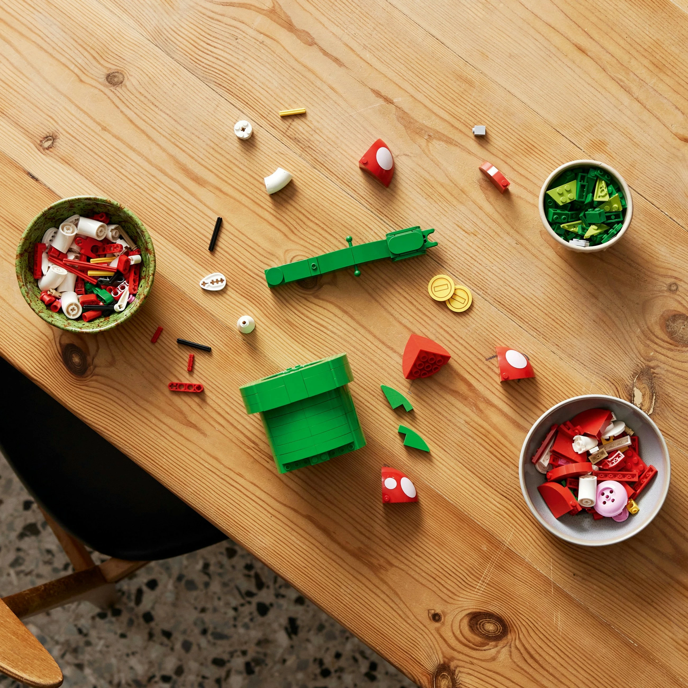 Set ndërtimi LEGO Super Mario Piranha Plant, 540 copë, shumëngjyrësh