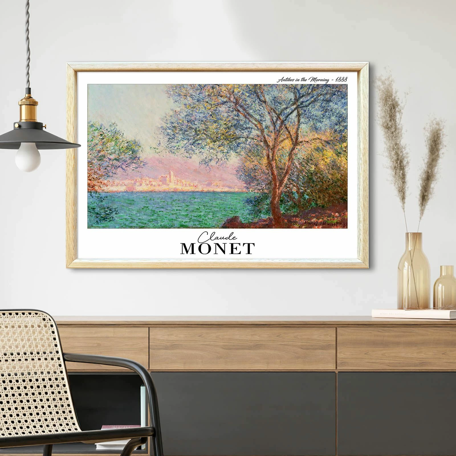 Pikturë dekorative me kornizë, Wallity, 4262AHSMONET-001