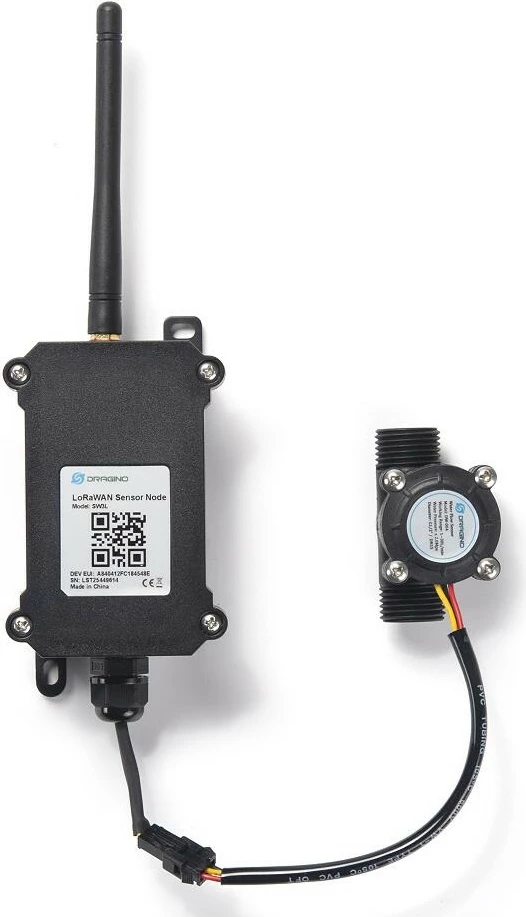Matës uji Dragino SW3L-EU868, IoT, G1/2 / DN15