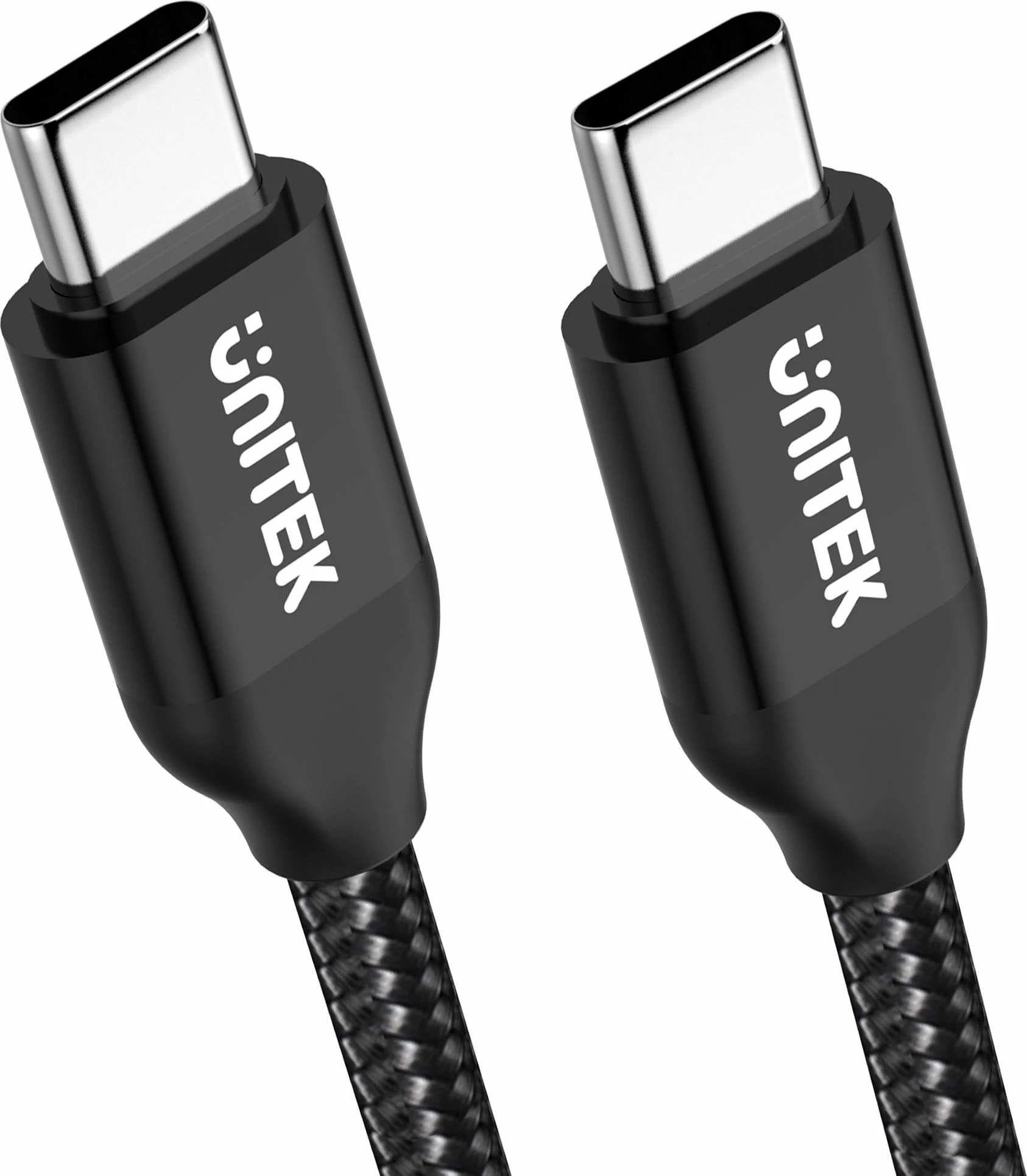 Kabllo USB‑C në USB‑C Unitek C14059BK 2 m, e zezë