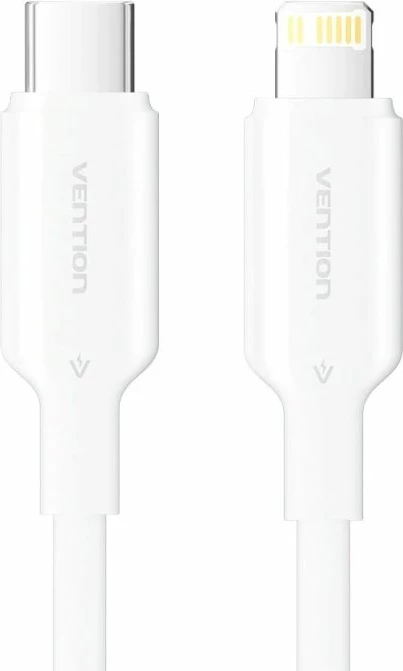 Kabëll USB-C në Lightning Vention, i bardhë