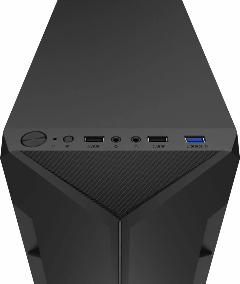 Kasë Krux Astro ARGB KRX0016, Micro-ATX/Mini-ITX, pa furnizues rryme, e zezë