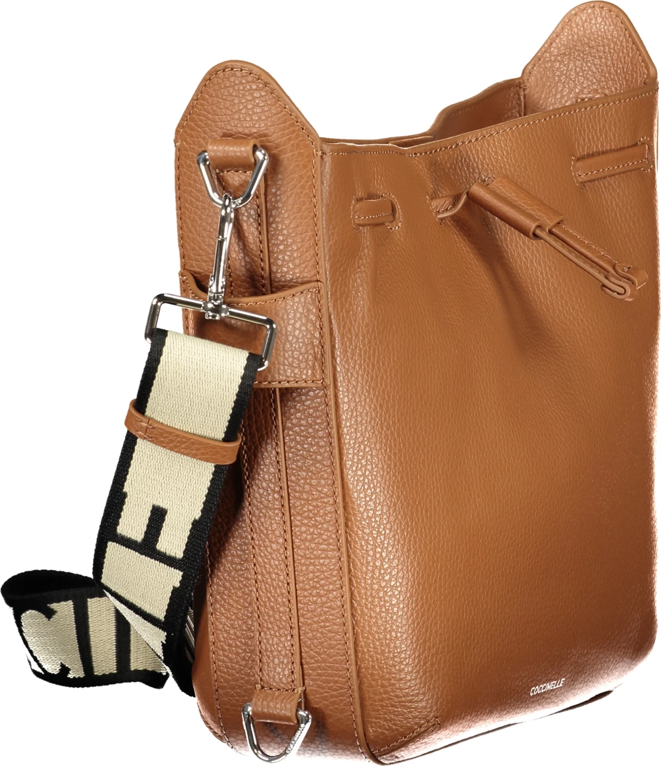 Çantë COCCINELLE Gretel Ribbon femra, kafe