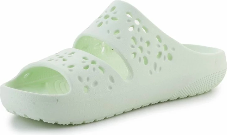Sandale për femra Crocs, të gjelbra