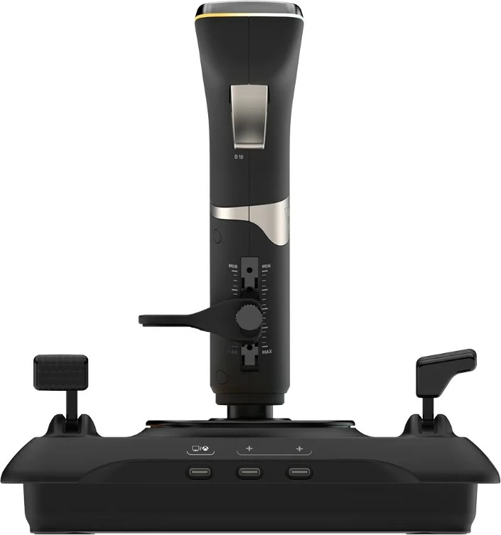 Flightstick Turtle Beach VelocityOne, për PC & Xbox, 27 butona programues, USB-C, i zi