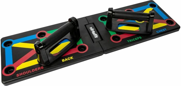 Aksesorë trajnimi Virtufit 12-in-1 push-up board me doreza