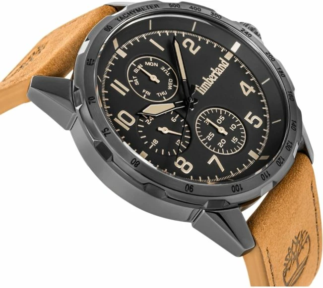 Orë dore për meshkuj Timberland Campton TDWGF0055403, e zezë, set me çantë