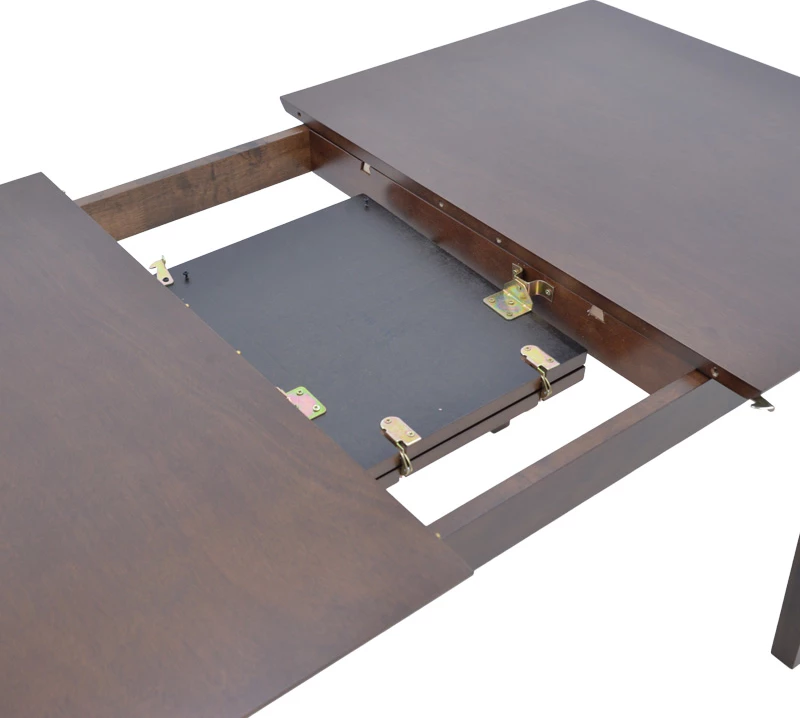 Tavolinë me karrige Mabor-Houston, dru arrë, zgjatshme, 120-150x80x73.8cm