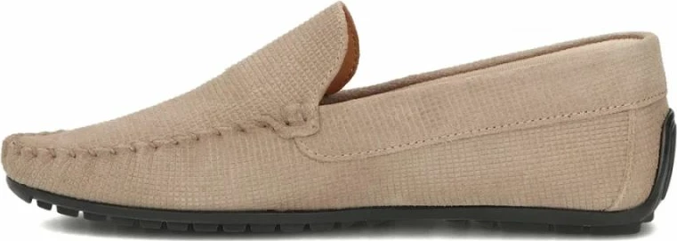 Mokasina lëkure për meshkuj Filippo MP923, bezhë