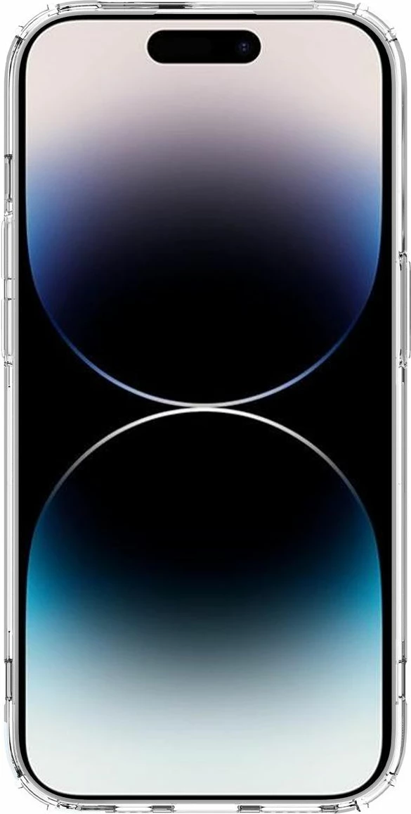 Mbështjellës Nillkin Nature Pro për iPhone 14 Pro, transparent, i bardhë