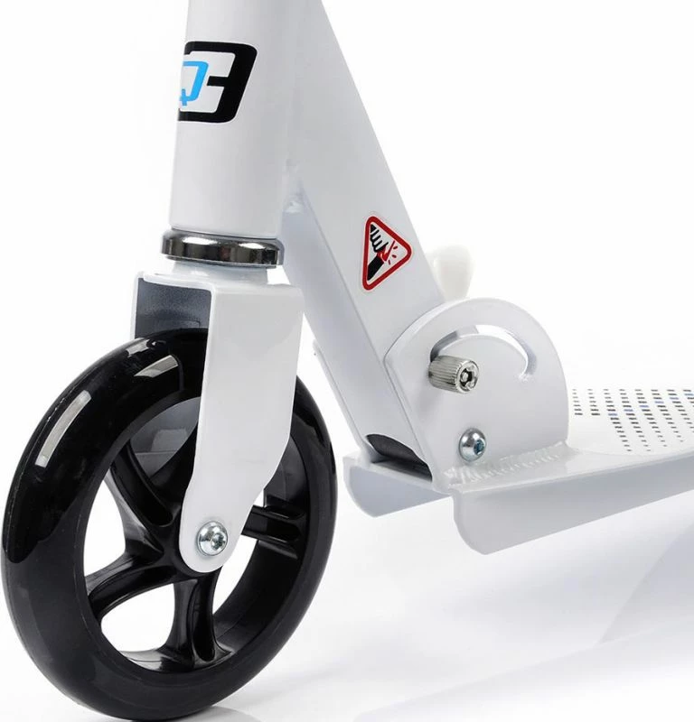 Scooter Meteor Racer 22766 për të gjithë, i bardhë dhe i zi