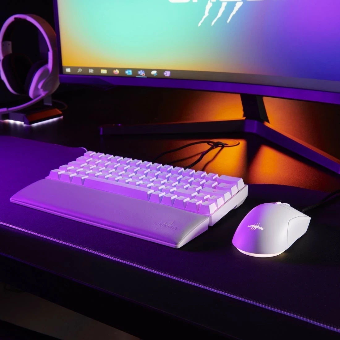 Maus gaming uRage Reaper 250, 6200 DPI, wired, RGB, i bardhë
