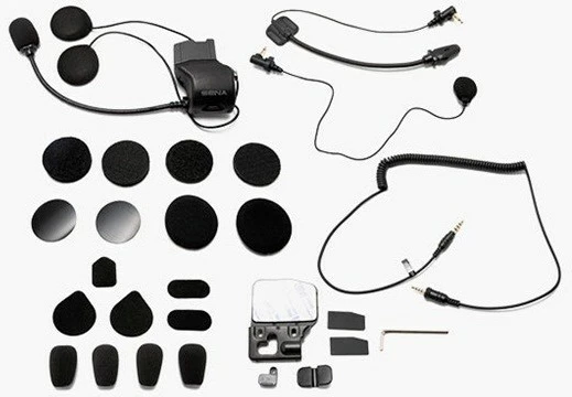 Set universal për helmetë SENA SC-A0318 me altoparlantë, i zi