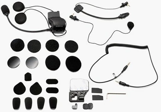 Set universal për helmetë SENA SC-A0318 me altoparlantë, i zi