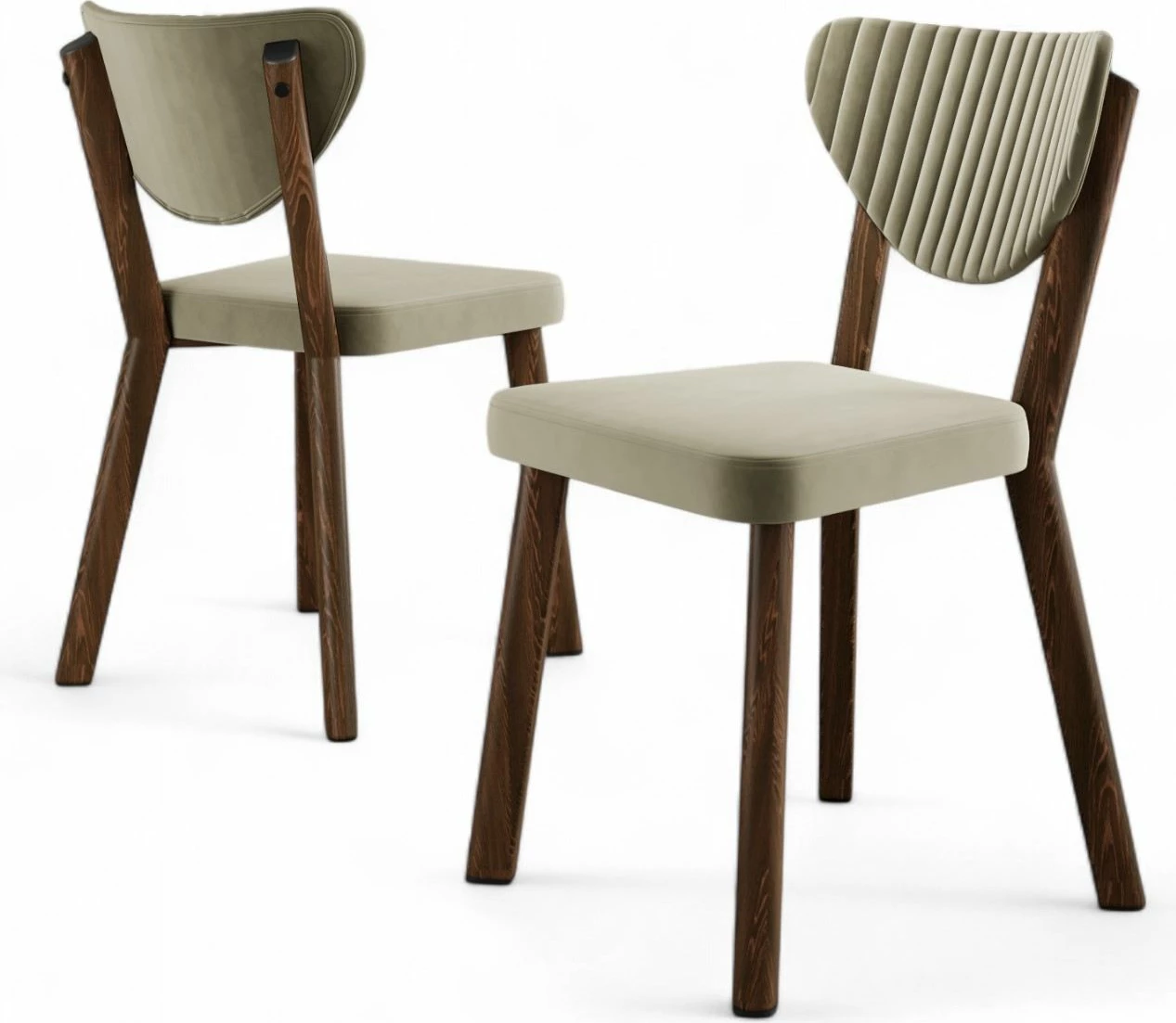 Set karrigesh (6 copë) Hanah Home, Arfe, krem, kafe
