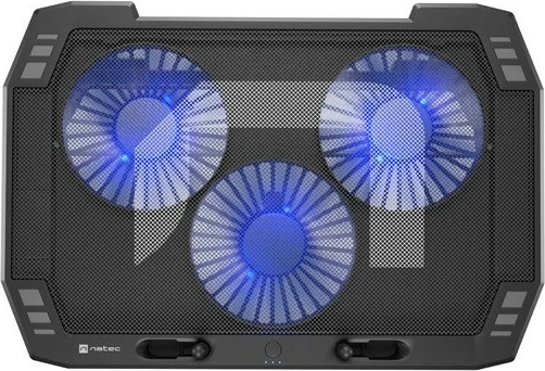 Qëndrim ftohës për laptop Natec Oriole NPL-1926, 15.6-17.3 inç, 3 ventilatorë, i zi