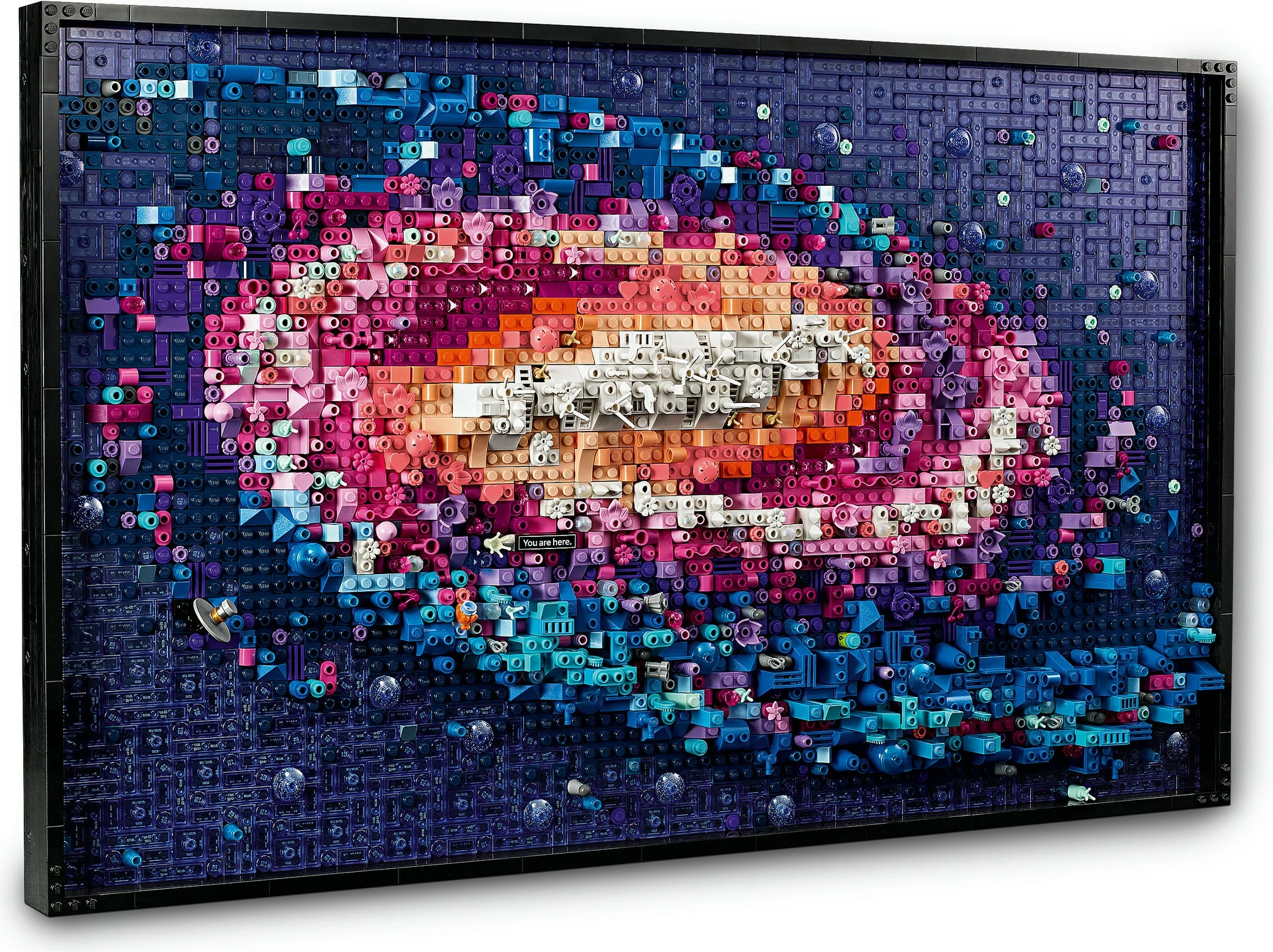 Set LEGO Galaxie Milky Way 31212, 3091 pjesë, mozaik dekorativ